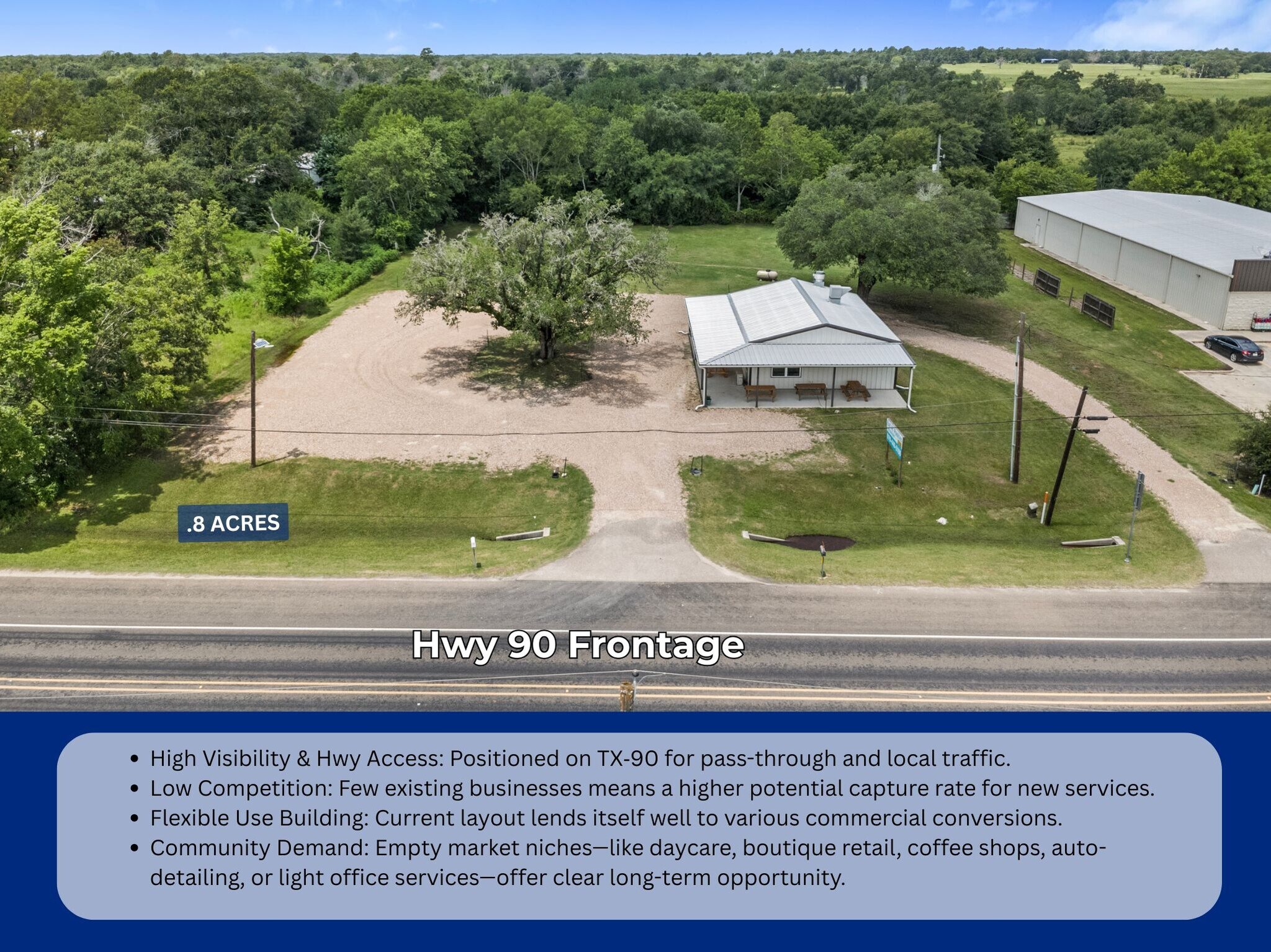 22483 TX-90, Bedias, TX for Sale