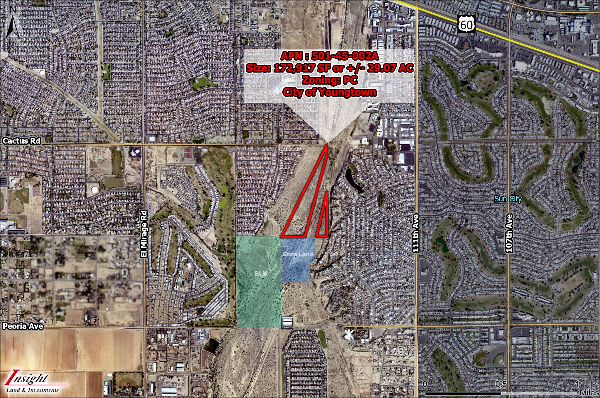 Main St & Cactus Rd, El Mirage, AZ for Sale