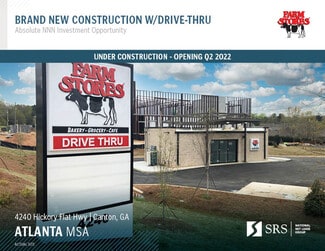 Canton, GA Storefront - 4240 Hickory Flat Hwy