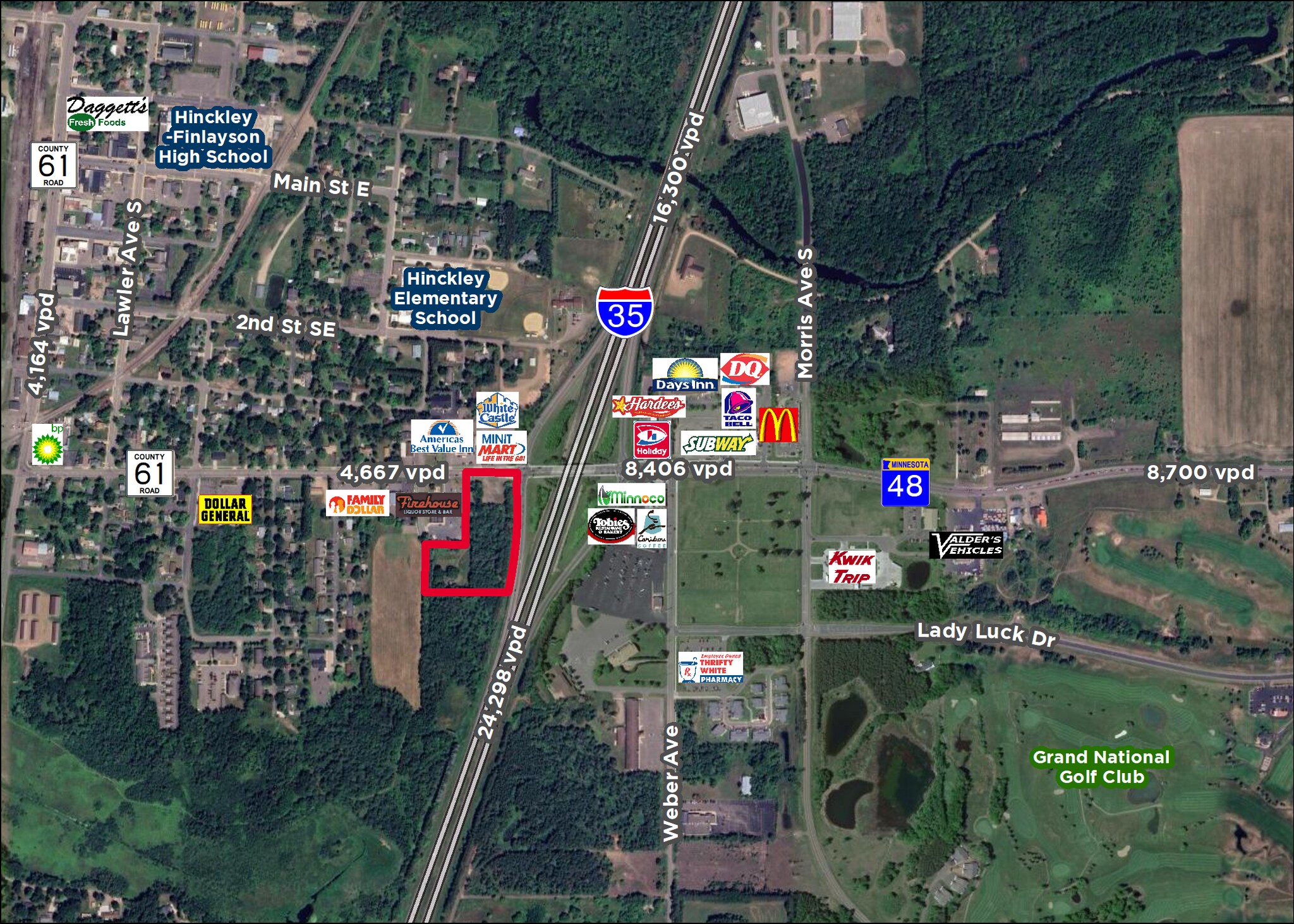 xxx Fire Monument Rd, Hinckley, MN for Sale