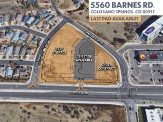 Colorado Springs, CO Commercial Land - 5560 Barnes Rd