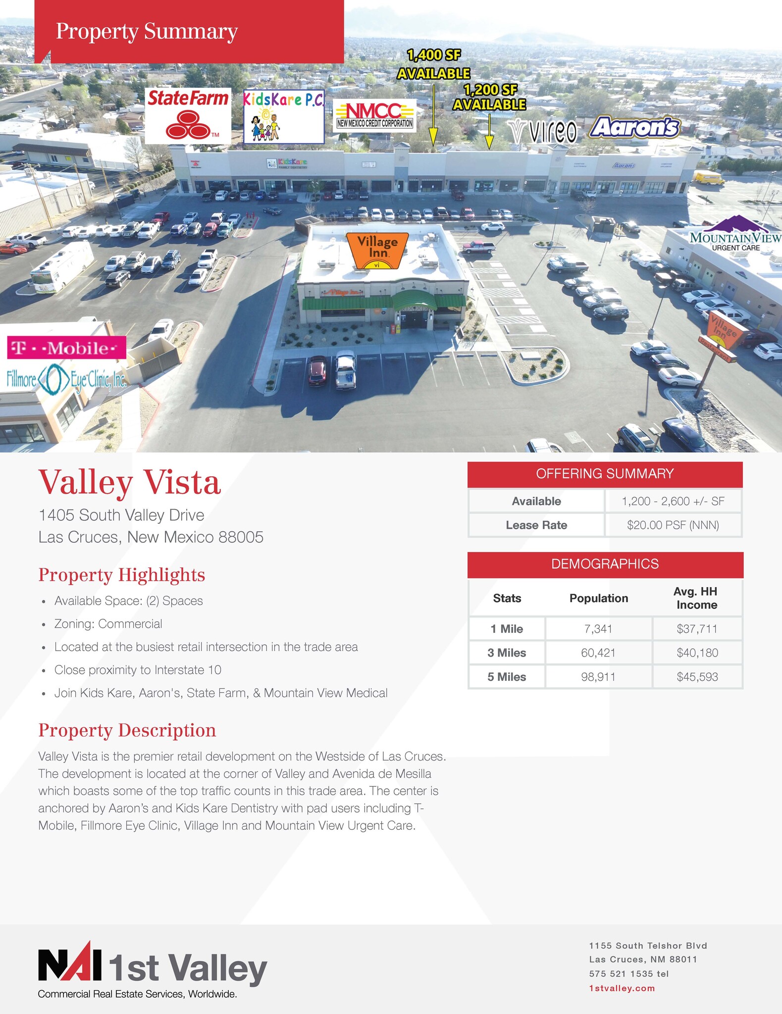 1405 S Valley Dr, Las Cruces, NM for Rent