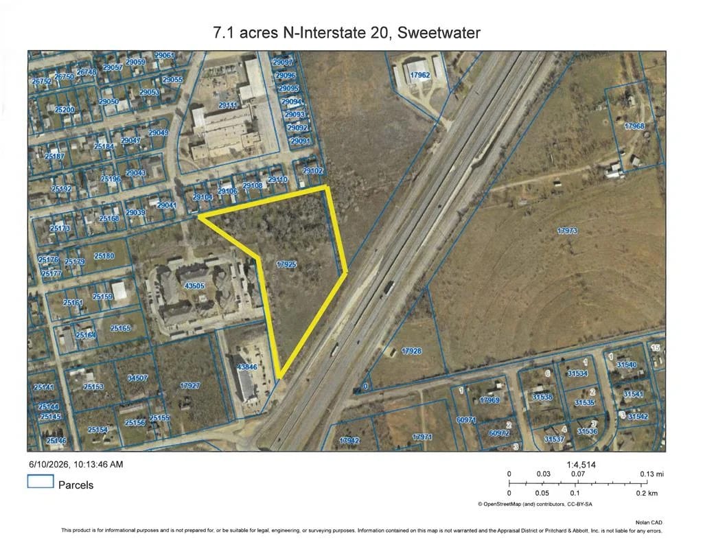 TBD NE New Georgia Ave, Sweetwater, TX for Sale