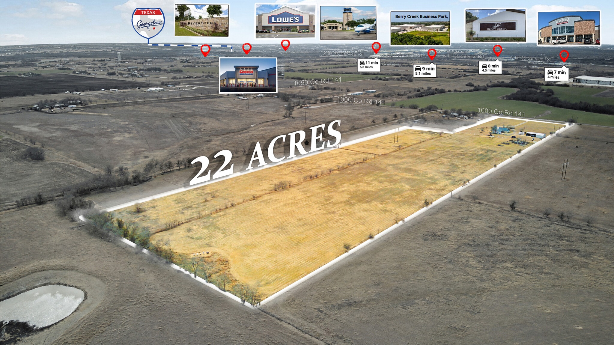 1050 County Road 141, Georgetown, TX for Sale