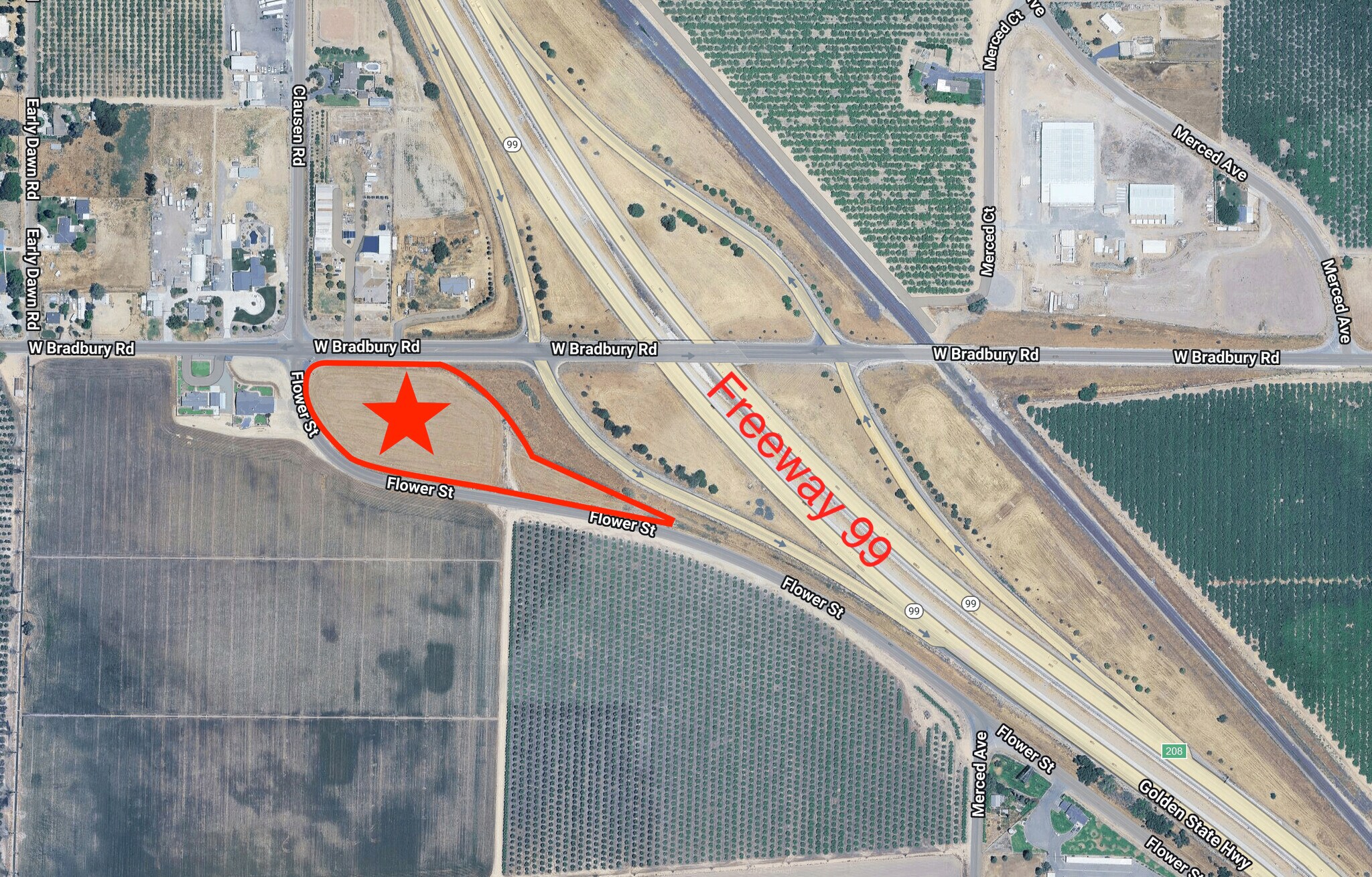 Bradbury Rd @ Flower Ave, Delhi, CA for Sale