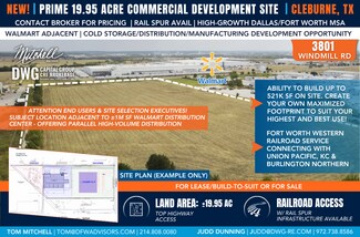Cleburne, TX Industrial Land - 3801 Windmill Rd Cleburne, TX Industrial Land - 3801 Windmill Rd