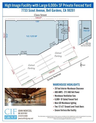 Bell Gardens, CA Warehouse - 7733 Scout Ave