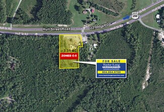Moseley, VA Commercial Land - 18701 Hull Street Rd