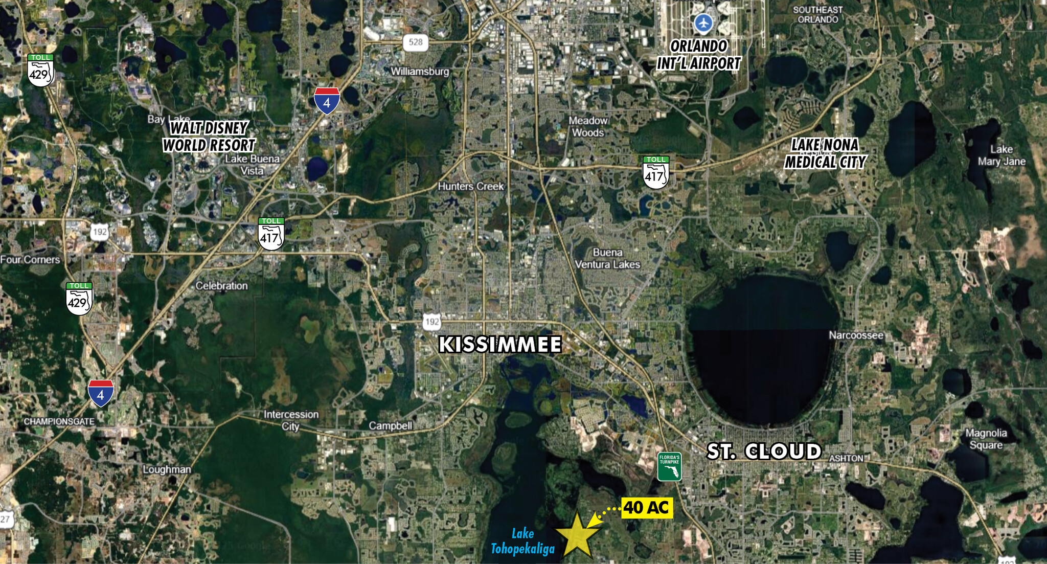 Cherokee Rd, Saint Cloud, FL for Sale