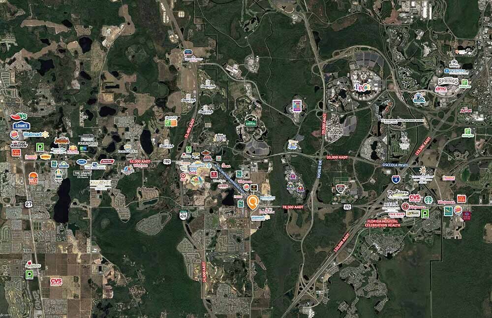 US Highway 192 @ Old Lake Wilson Rd, Kissimmee, FL for Rent