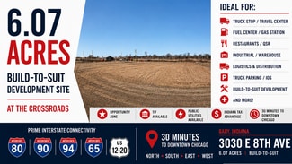 Gary, IN Commercial Land - 3030 8th ave
