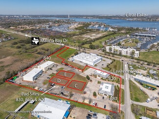 League City, TX Commercial Land - 830 Lawrence Rd