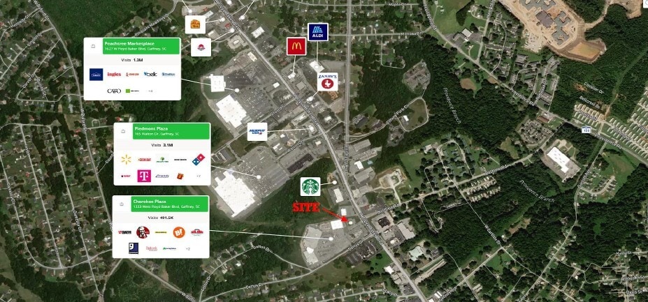 1363 W Floyd Baker Blvd, Gaffney, SC for Rent