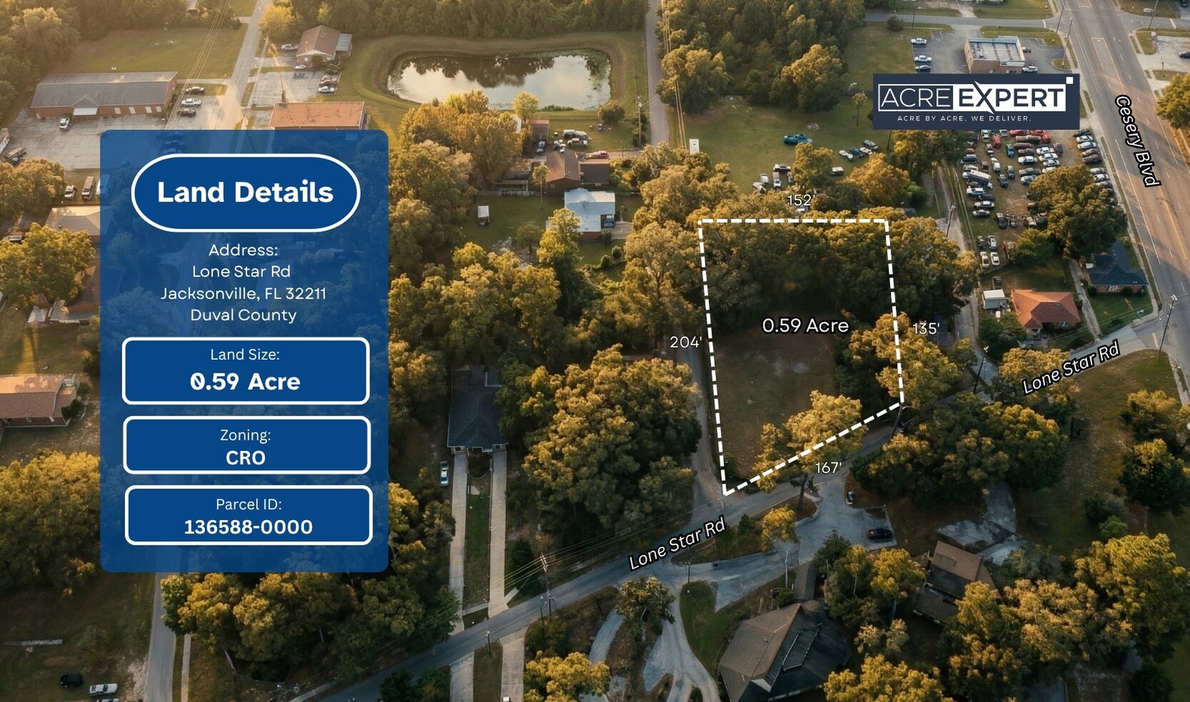 0 Lone Star Rd, Jacksonville, FL for Sale