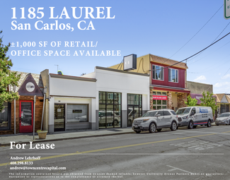 San Carlos, CA Retail - 1185 Laurel St