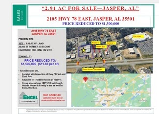 Jasper, AL Commercial - Hwy 78 East @ 22nd Ave East