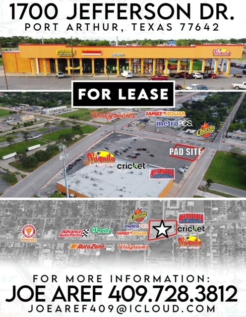 1700 Jefferson Dr, Port Arthur, TX for Rent