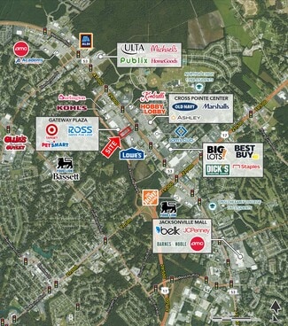 Jacksonville, NC Retail - 1305-1335 Western Blvd