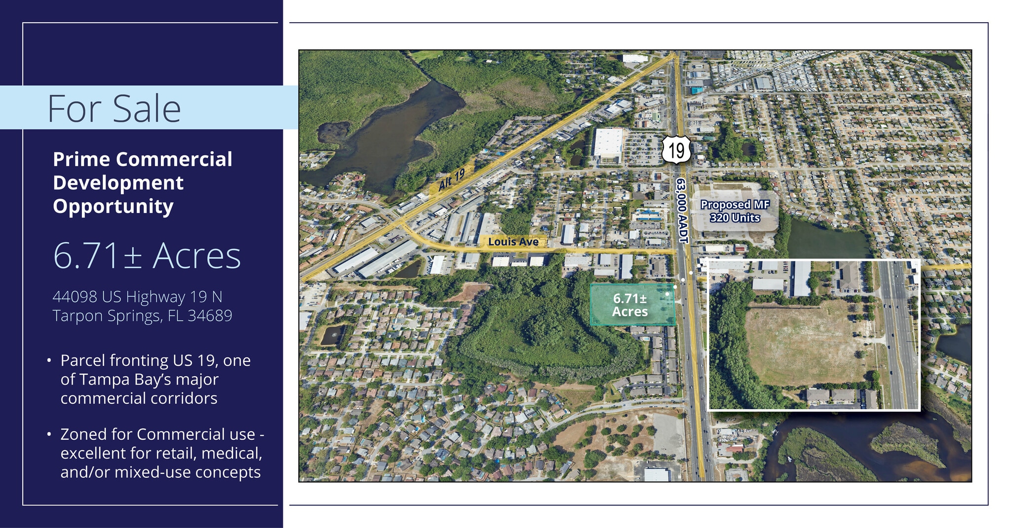 44098 US Highway 19 N, Tarpon Springs, FL for Sale