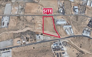 Hesperia, CA Industrial Land - Mesa St West of G Ave @ G