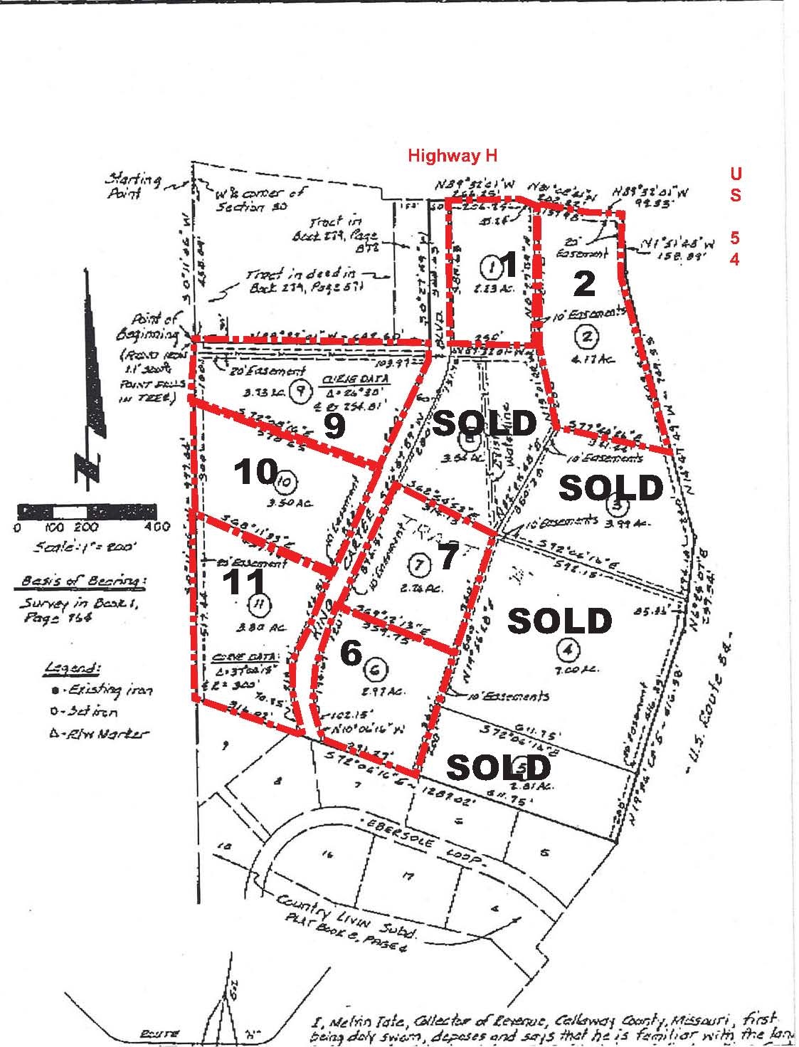 King Carter Dr & Hwy H, Fulton, MO for Sale