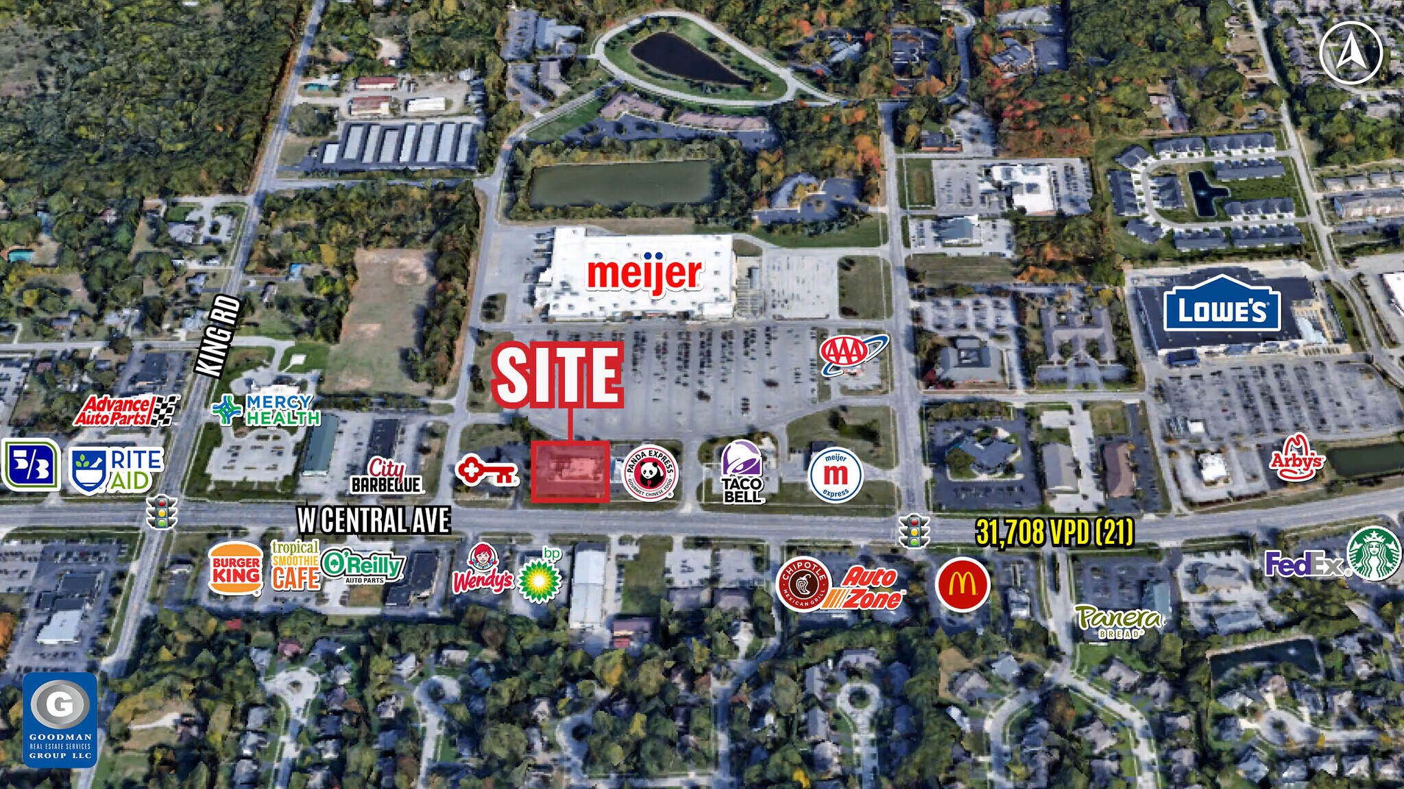 7340 W Central Ave, Toledo, OH for Rent
