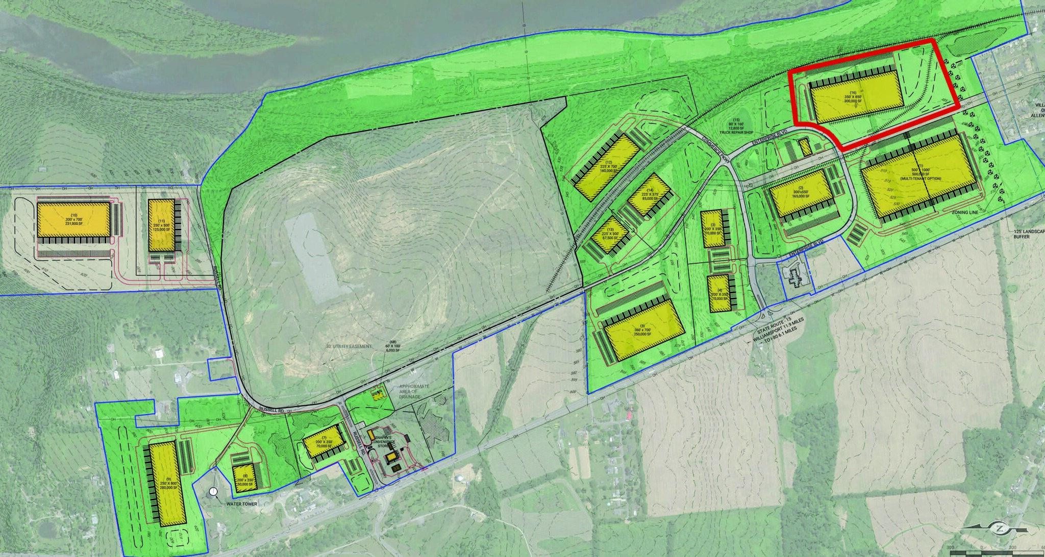 Route 15 @ Randall Road Lot 16, Allenwood, PA for Sale