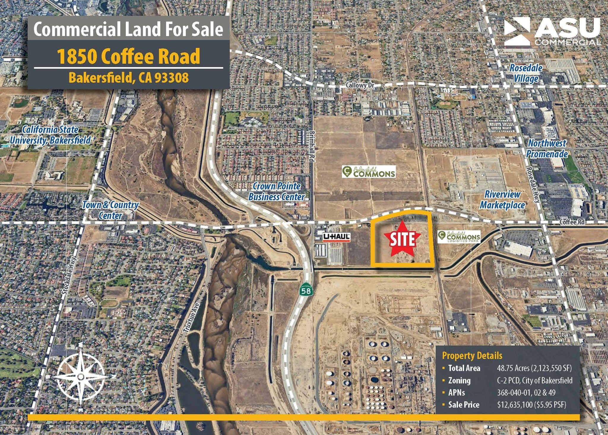 1614 Coffee Rd, Bakersfield, CA for Sale