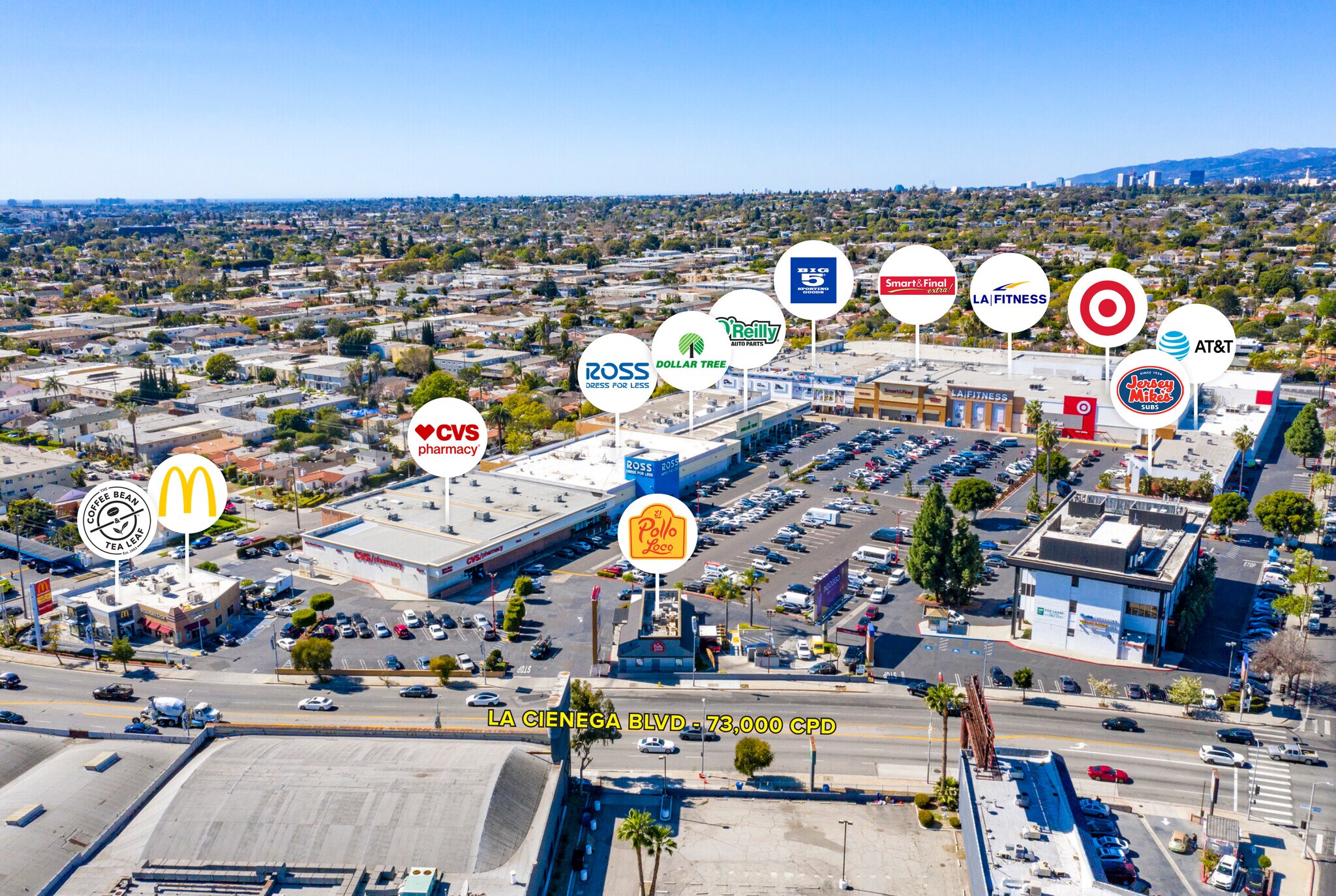 1801-1843 La Cienega Blvd, Los Angeles, CA for Rent