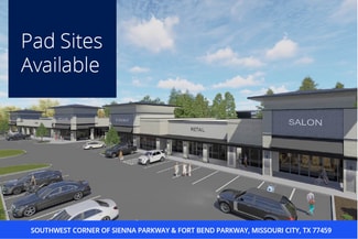 Missouri City, TX Commercial Land - SWC of Sienna Pkwy & Fort Bend Pky