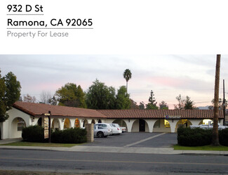Ramona, CA Office - 932 D St