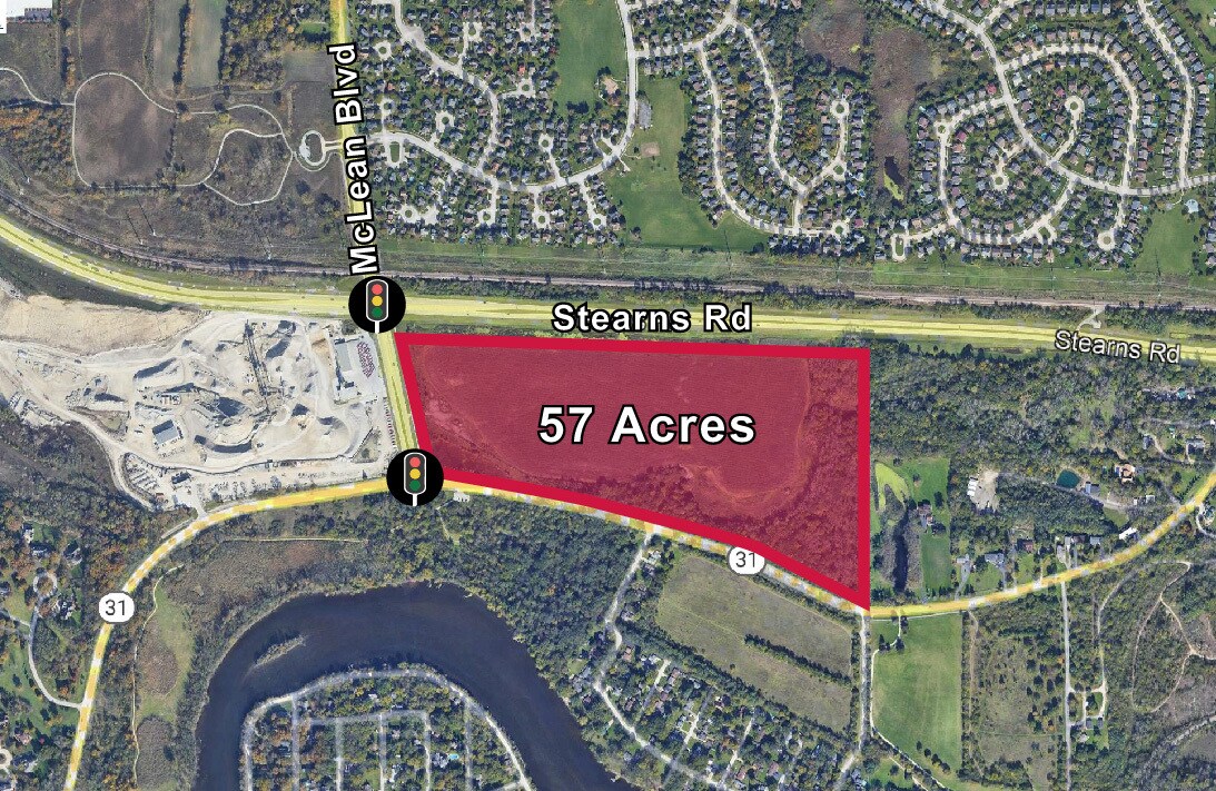 SEC Stearns Rd & McLean Blvd, South Elgin, IL for Sale