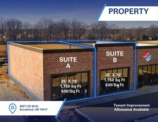 Brookland, AR Office/Retail - 8027 Us 49
