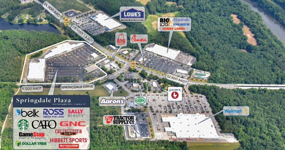 1670 Springdale Dr, Camden, SC for Rent