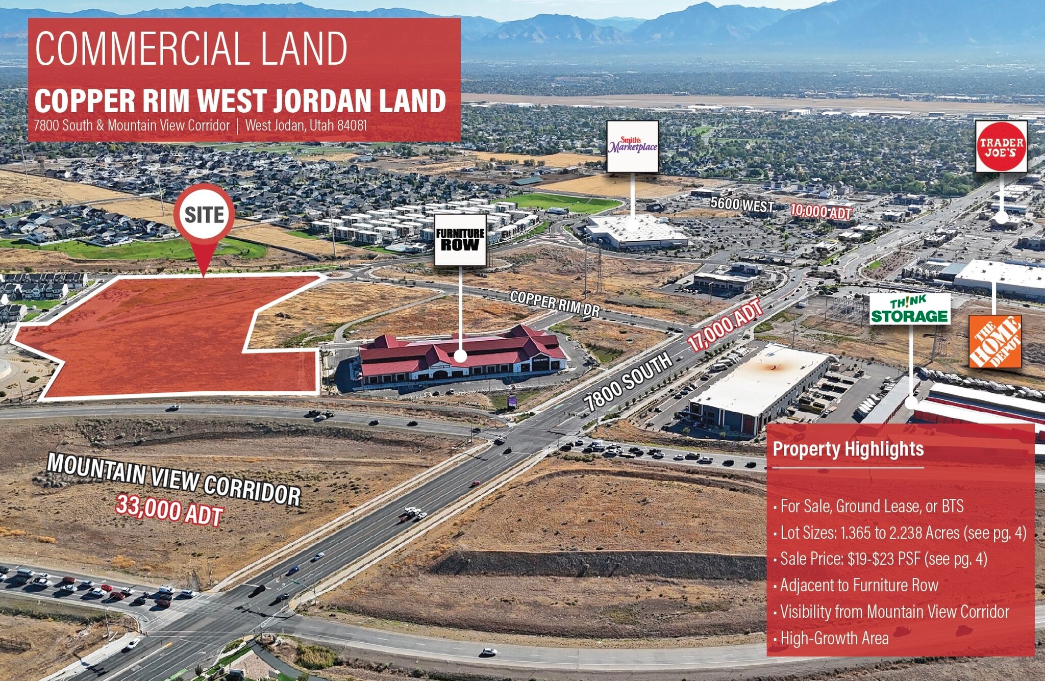 7800 South And Mountain View Corridor, West Jordan, UT for Sale