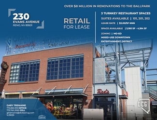 Reno, NV Retail - 230 Evans Ave