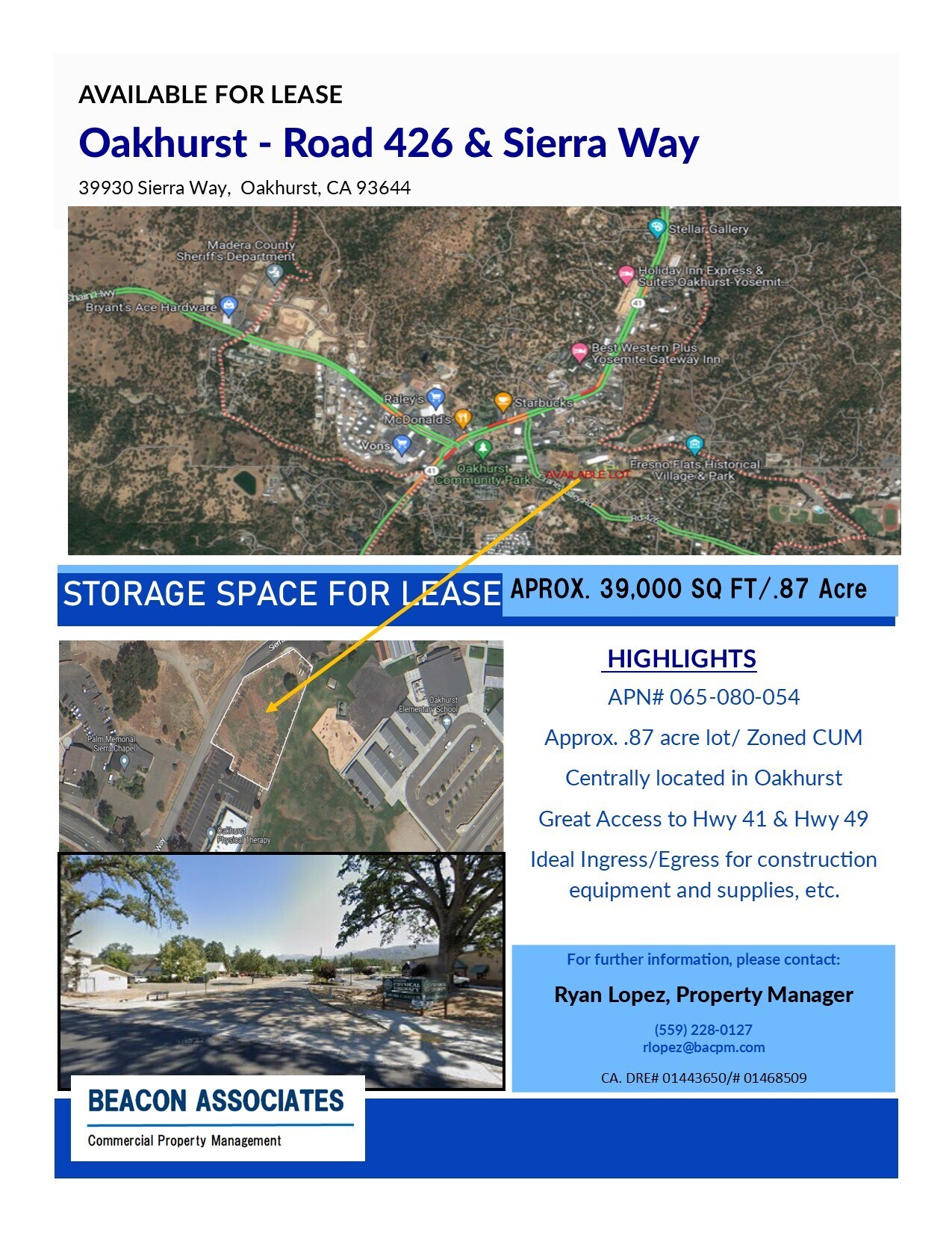 39930 Sierra Way, Oakhurst, CA for Rent