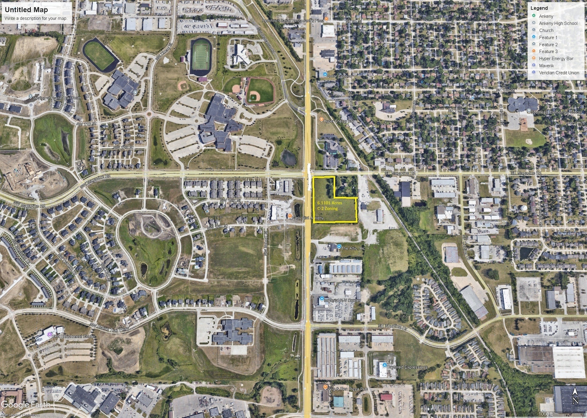 S Ankeny Blvd and SE Magazine Rd, Ankeny, IA for Sale