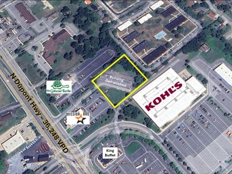 Dover, DE Commercial Land - 383 N DuPont Hwy