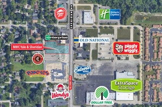 Zion, IL Retail - Yale Ave & Sheridan Rd