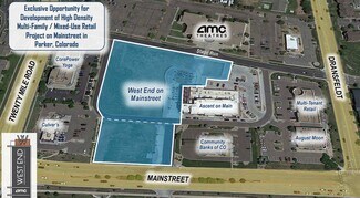 Parker, CO Commercial Land - NEC of Mainstreet & Twenty Mile RD St