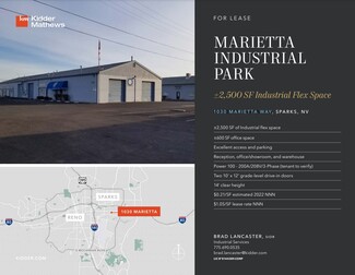 Sparks, NV Industrial - 1030 Marietta Way