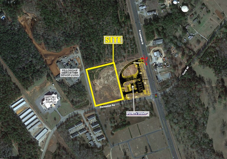 US Highway 441 Hwy @ Meriwether Road NW, Milledgeville, GA for Sale