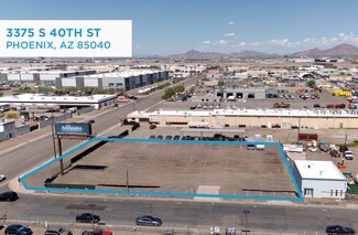 Phoenix, AZ Industrial Land - 3375 S 40th St Phoenix, AZ Industrial Land - 3375 S 40th St
