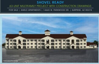 Surprise, AZ Commercial Land - 14665 W Parkwood Dr