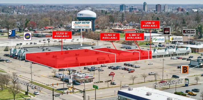 915-1099 N Wisner St, Jackson, MI for Rent