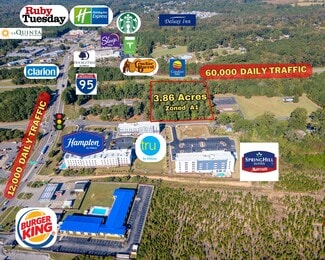 Fayetteville, NC Commercial Land - 525 Judson Church Rd