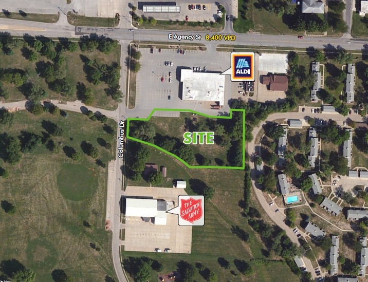 SEC East Agency St, Burlington, IA for Sale