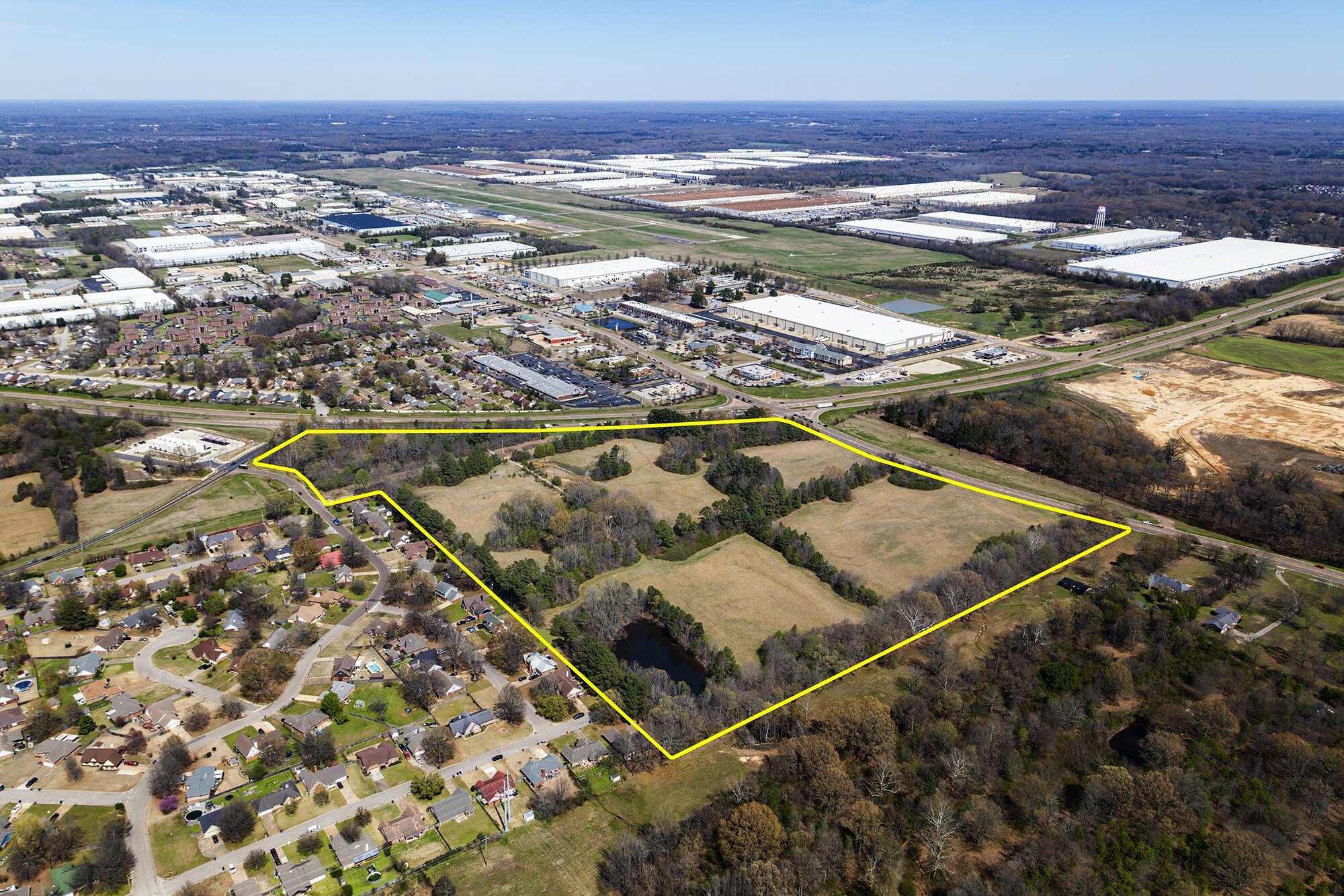 SW Corner Highway 302 & Hacks Cross Road Hwy, Olive Branch, MS for Sale