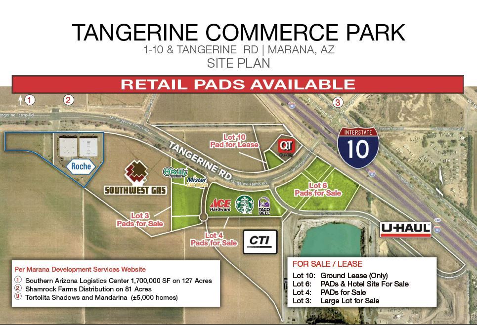 Tangerine & I-10, Marana, AZ for Sale